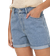 Only Vega High Waist Regular Fit Denim Shorts - Blue/Light Blue Denim