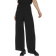 Vila Ribbed Wide Leg Trousers - Black Beauty