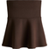 H&M Peplum Tube Top - Dark Brown