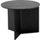 Hay Slit Black Lacquered Oak Coffee Table 45cm
