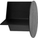 Hay Slit Black Lacquered Oak Coffee Table 45cm