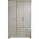 GFW Lancaster Grey Wardrobe 109x180cm