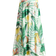 H&M Voluminous Maxi Skirt - White/Patterned