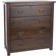 Core Products Tilsbury Dark Lacquer Chest of Drawer 90x95cm