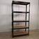 Samuel Alexander Garage Black Shelving System 90x180cm