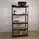 Samuel Alexander Garage Black Shelving System 90x180cm