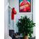 Leaf Ficus Large Bushy Shape Green Artificial Plant