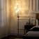Homcom Modern Silver Floor Lamp 156cm