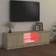 vidaXL LED Lights Sonoma Oak TV Bench 120x35.5cm