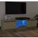 vidaXL LED Lights Sonoma Oak TV-bord 120x35.5cm
