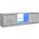vidaXL LED Lights Concrete Grey TV Bench 120x35.5cm