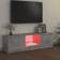 vidaXL LED Lights Concrete Grey TV Bench 120x35.5cm