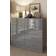 Fwstyle Storage Dresser Grey Chest of Drawer 114x77cm