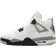Nike Air Jordan 4 Retro White Cement GS - Summit White/Cement Grey/Black/Fire Red