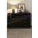 Fwstyle Storage Dresser Black Chest of Drawer 144x77cm