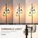 Homcom ‎B31-402V70BK Black Floor Lamp 170.5cm