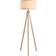 Homcom Tripod ‎UKB31-162V70BG0331 Beige Floor Lamp 152cm