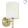 Marlow Home Co. Camellia Antique Brass Wall light ∅ 13cm