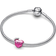 Pandora Graduation 2025 Heart Charm - Silver/Pink