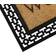 JVL Mila Embossed Brown 45x75cm