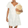 H&M Embroidered Tunic Dress - White