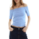 H&M Off-The-Shoulder Top - Light Blue