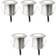Dexter Dexter Decklight 5-pack LED 3000K 5x0,5W Aluminium Lightson Markbelysning 3.2cm 5st