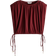 H&M Pleated Top - Burgundy