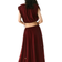 H&M Pleated Top - Burgundy