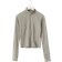 Gina Tricot Soft Touch Zip Up Jacket - Elephant Skin