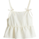 H&M Peplum Top With Bows - Cream White (1275146001)