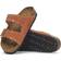 Birkenstock Arizona Rivet Suede Leather - Dark Rust