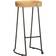 vidaXL 244010 Brown/Black Bar Stool 76cm 2pcs
