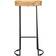 vidaXL 244010 Brown/Black Bar Stool 76cm 2pcs