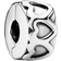 Pandora Band of Hearts Clip Charm - Silver