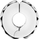 Pandora Band of Hearts Clip Charm - Silver