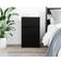 vidaXL Engineered Wood Black Sängbord 35x39cm