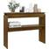 vidaXL Engineered Brown Oak Avlastningsbord 30x102cm