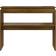 vidaXL Engineered Brown Oak Console Table 30x102cm