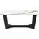 Julian Bowen Olympus White Marble Soffbord 60x110cm