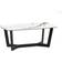 Julian Bowen Olympus White Marble Soffbord 60x110cm
