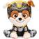 Gund The Mighty Movie Rubble Stuffed Animal 15.24 cm