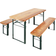 Pinolino Childrens Bench & Table Set for Outdoor Festivities Sepp