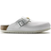 Birkenstock Boston ESD Natural Leather - White