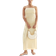 H&M Textured Strappy Dress - Light yellow