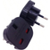 Shein 1pc Black Travel Adapter For Uk To Eu, Type C, E, F Plug Adaptor, Universal Power Adapter For Uk To Europe Travel