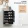 Homcom Modern Grey Shoe Rack 60x100cm