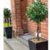 Leaf Faux Liner Green Artificial Plant 2pcs