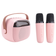 Kids Karaoke Machine Bluetooth Speaker with Microphones