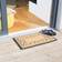 Relaxdays Coconut Fiber & PVC Natur, Brun 45x75cm